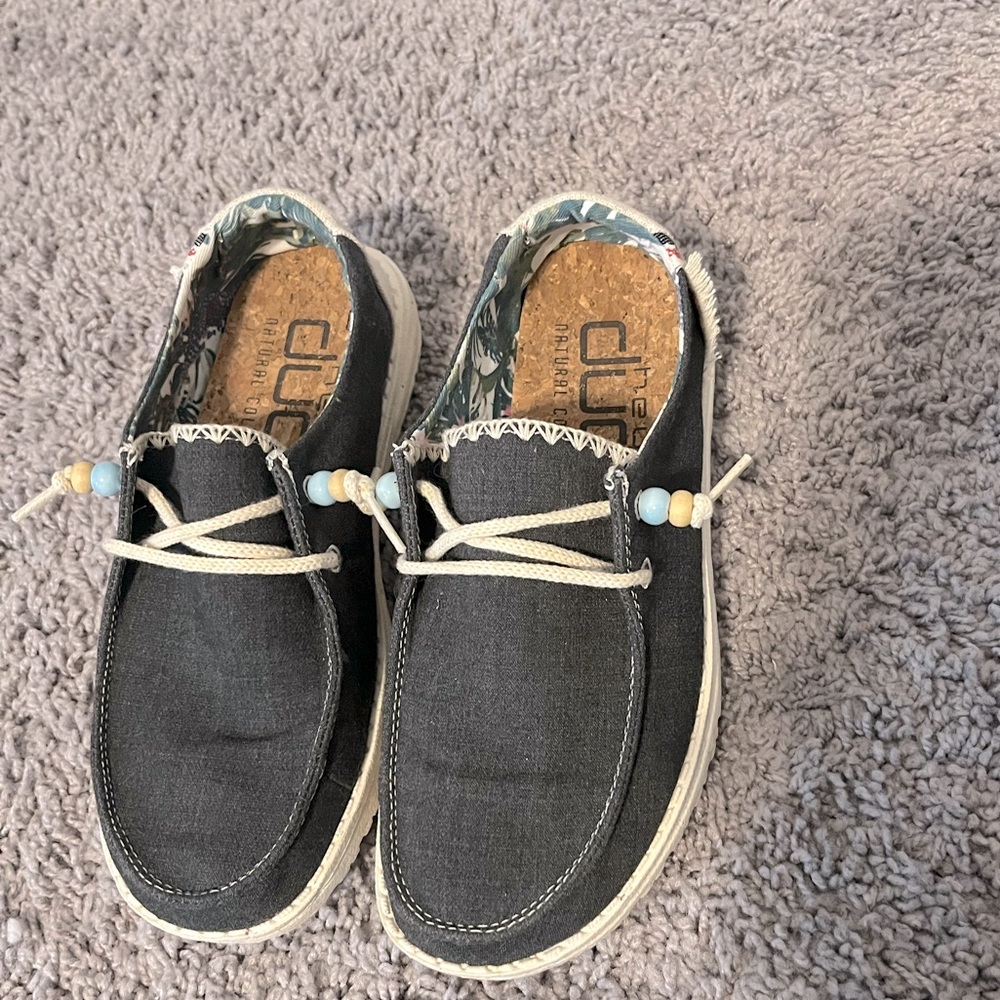 Hey Dude shoes, never worn expect to try on and they were to big, super cute
